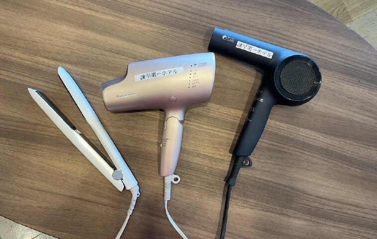 ドライヤー、ヘアアイロン